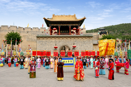 House of the Huangcheng Chancellor, one of the 'top 10 attractions in Shanxi, China' by China.org.cn.