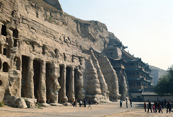Yungang Grottoes, one of the 'top 10 attractions in Shanxi, China' by China.org.cn.