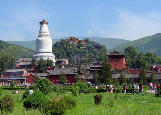 Mount Wutai, one of the 'top 10 attractions in Shanxi, China' by China.org.cn.