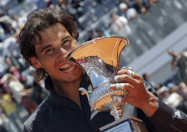 Nadal beats Djokovic to regain Rome title