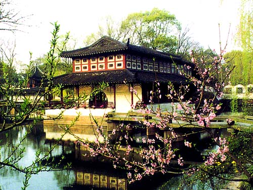 Humble Administrator's Garden, one of the 'top 10 attractions in Jiangsu, China' by China.org.cn.