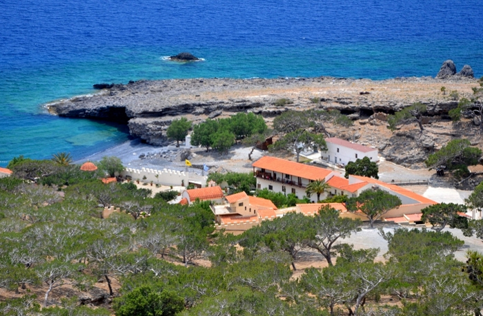 Monastery Koudouma. Heraklion is Crete's biggest town. Its impressive Castle, the Venetian port and the fish taverns along the waterfront, have really put the town on the map.