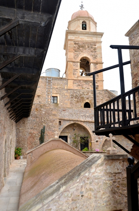 Monastery Toplou. Lassithi, in Crete's easternmost region, is less of a tourist hub and better known for its stunning scenery. Its most developed- tourism wise- villages are Agios Nikolaos, also the capital of the prefecture, Elounda, Sitia and Ierapetra.