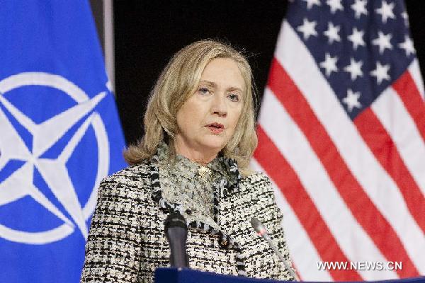 U.S. Secretary of State Hillary Clinton[File photo] 