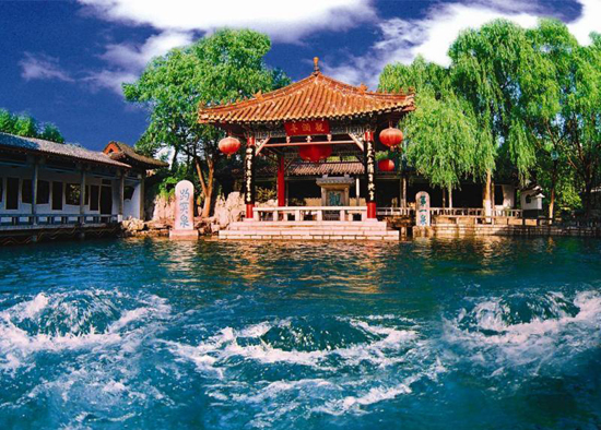 Baotu Spring, one of the 'top 10 attractions in Shandong, China' by China.org.cn.