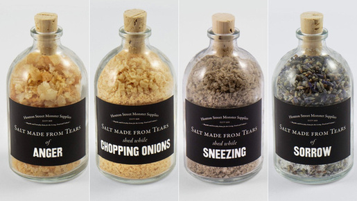 Cry me a condiment: London emporium launches cooking salt made from human tears. [Agencies]