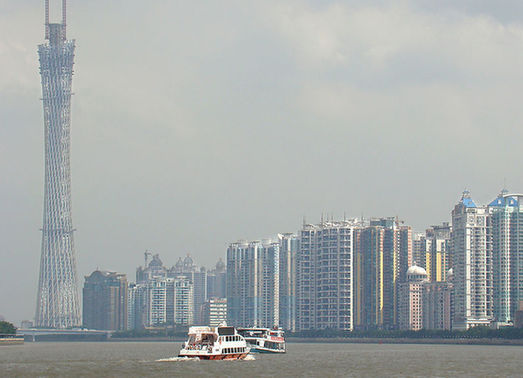 The Pearl River is a major water supplier to Hong Kong and Macao. [File photo]