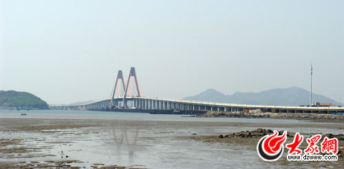 Dingziwan Cross-Sea Bridge starts in service in Shandong