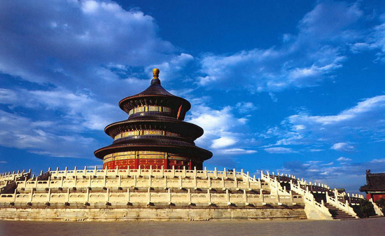 Temple of Heaven, one of the 'top 15 attractions in Beijing, China' by China.org.cn.