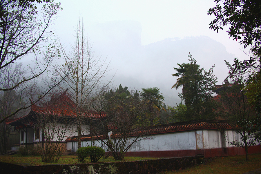 The Wuyi Mountains are a mountain range located at the prefecture Nanping, at the northern border of Fujian province with Jiangxi province, China. The mountains cover an area of 60 km². In 1999, Mount Wuyi entered UNESCO's list of World Heritage Sites, both natural and cultural.