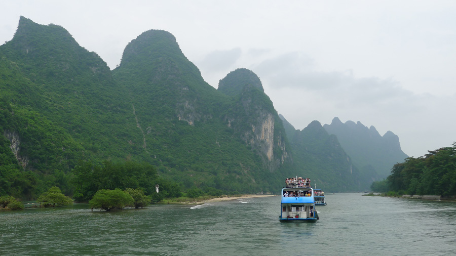 Located in southeastern China, this park is renowned for its karsts, limestone cones, cylinders and hills with colorful names like 'Elephant Trunk,' 'Dragon Head' and 'Five Fingers', these have inspired countless Chinese poets and artists and even been depicted on the country’s paper currency. 