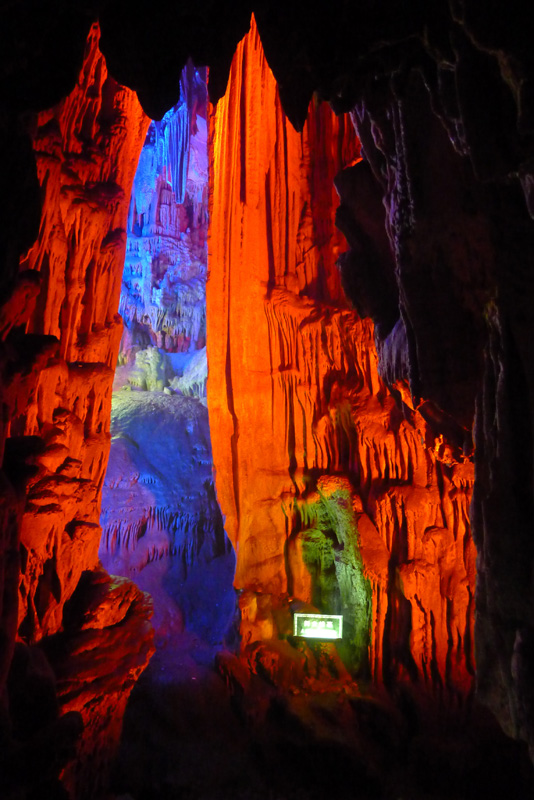 The cave is named after the verdant reeds that grow outside it and local people also make flutes from these plants. This spectacular cave is located 5 km northwest of the downtown of Guilin, and it is a must see for any visitor. Over millions of years, dripping water has eroded the cave to create a special world of various stalactites, stone pillars and rock formations. 