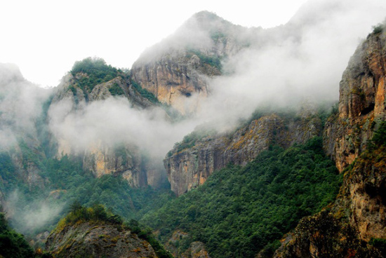 Yandang Mountain, one of the 'top 10 attractions in Zhejiang, China' by China.org.cn.