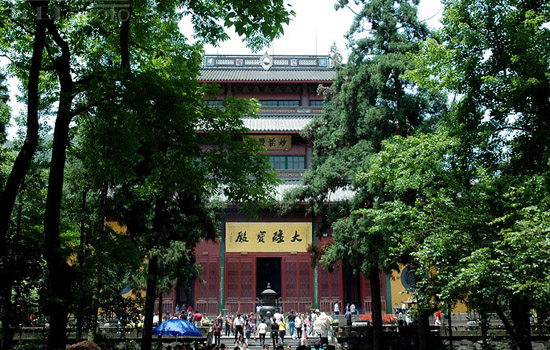 Lingyin Temple, one of the 'top 10 attractions in Zhejiang, China' by China.org.cn.