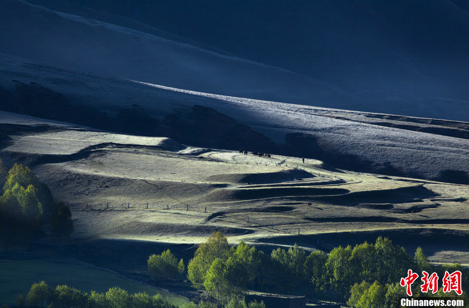 Photo shows the amazing scenery in Ganzi Tibetan Autonomous Prefecture in China's Sichuan Province.