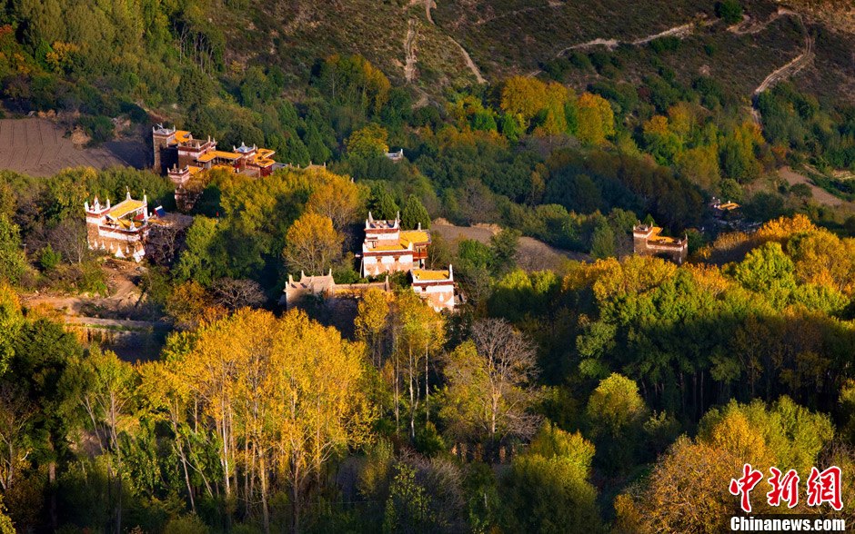 Photo shows the amazing scenery in Ganzi Tibetan Autonomous Prefecture in China's Sichuan Province.