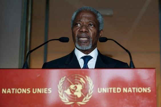 Kofi Annan, Joint Special Envoy of the United Nations and the League of Arab States on the Syrian Crisis. [Jean-Marc Ferré/UN Photo]