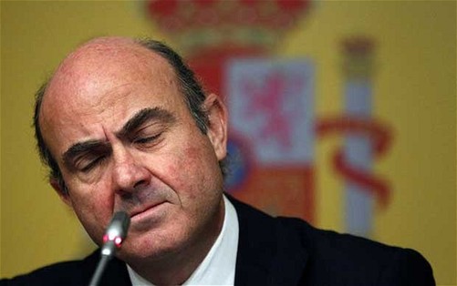 Spanish Economy Minister Luis de Guindos said at the conference that those money are not a bailout, but a loan with favorable conditions for the banks. [Agencies]