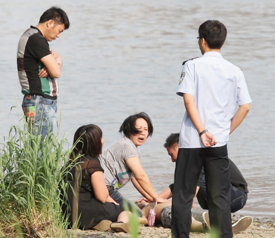 A child drowned in Wulihe Park, Shenyang of Liaoning Province, on June 1.