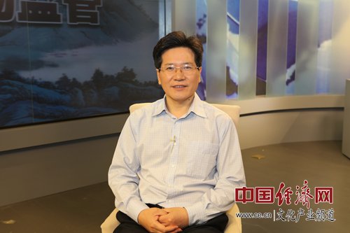 Tuo Zuhai, deputy director of the culture market department of the Ministry of Culture [Hao Hongbo/China Economic Net]