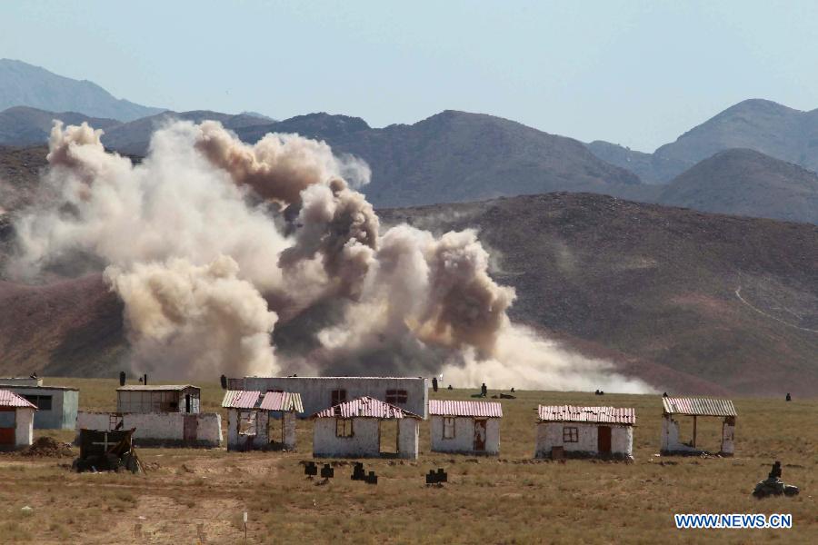 TAJIKISTAN-KHUJAND-SCO-JOINT ANTI-TERRORISM MILITARY EXERCISE