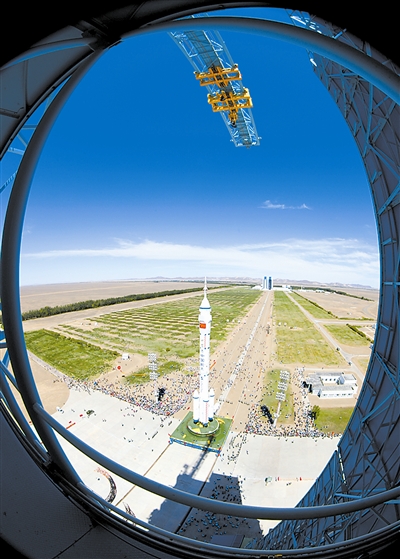 China's Shenzhou-9 manned spacecraft is in final preparations for its launch in mid-June, paving the way for China's first manned space docking mission. 