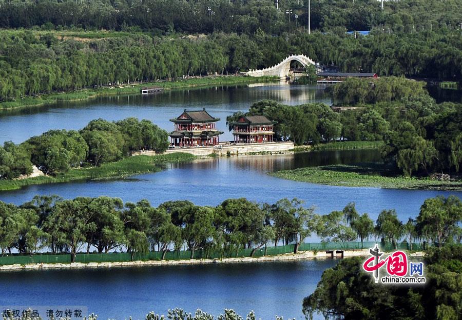 A bird's view of Beijing, capital of China. [China.org.cn]