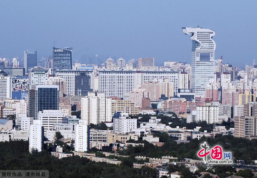 A bird's view of Beijing, capital of China. [China.org.cn]