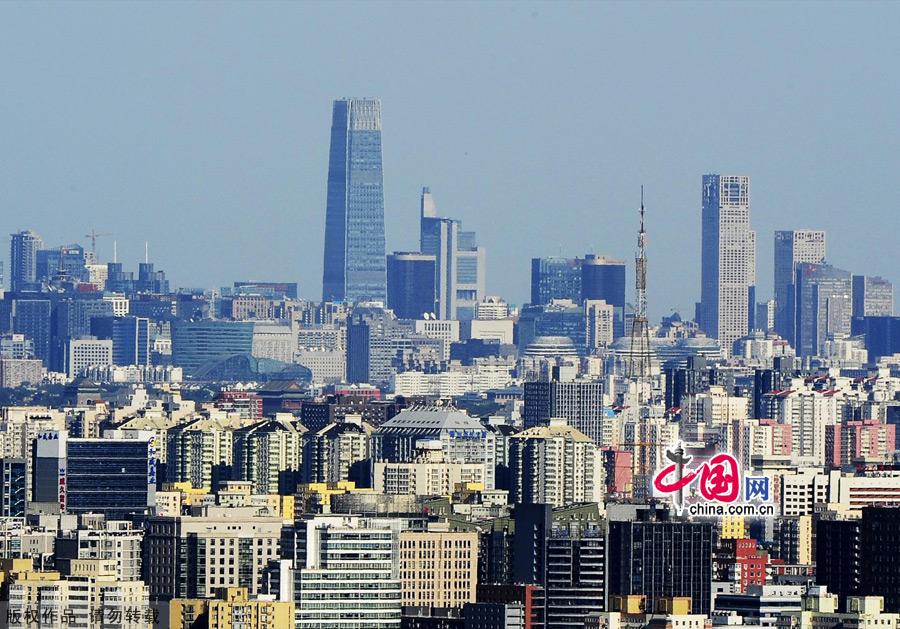 A bird's view of Beijing, capital of China. [China.org.cn]