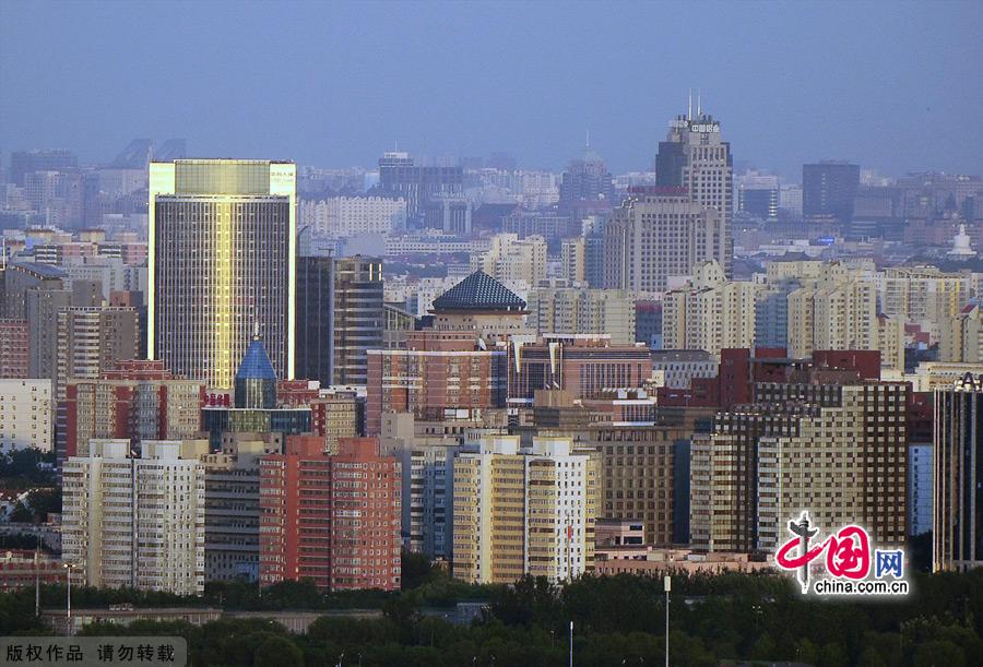 A bird's view of Beijing, capital of China. [China.org.cn]