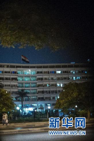 Photo taken on June 19, 2012 shows the Maadi Military Hospital in Cairo. Egypt's ex-president Hosni Mubarak was reported to have clinically died on Tuesday after he was sent to Maadi Military Hospital from Tora Prison Hospital, state media reported late in the day. [Li Muzi/Xinhua]