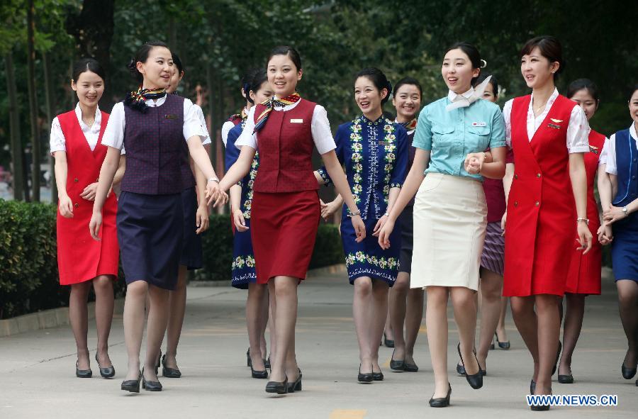 CHINA-TIANJIN-GRADUATION-AIR HOSTESS (CN)