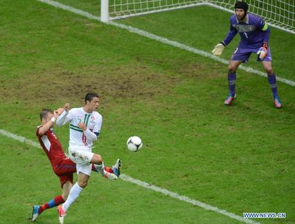 POLAND-WARSAW-EURO 2012 FOOTBALL CHAMPIONSHIPS-CZECH VS PORTUGAL