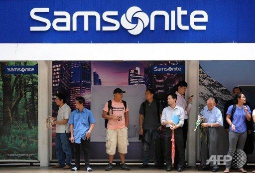 Samsonite said it was pulling its Tokyo Chic luggage from stores worldwide after a Hong Kong consumer group found parts contained high levels of chemicals that may cause cancer. [AFP]