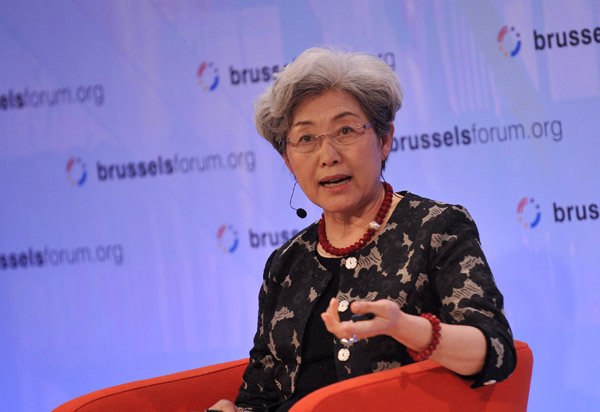 Fu Ying, Vice-Minister of Foreign Affairs.