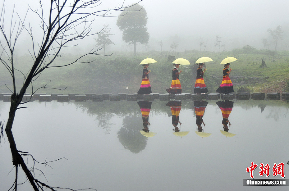 The Heizhugou Nature Reserve, which literally means 'death valley' in the local ethnic Yi dialect, is uninhabited because of its adverse natural conditions. This place is known as 'China's Bermuda Triangle,' as several people were reported missing here in the 1960s and 1970s. The absence of human beings, however, makes the place an ideal habitat for wild animals. 