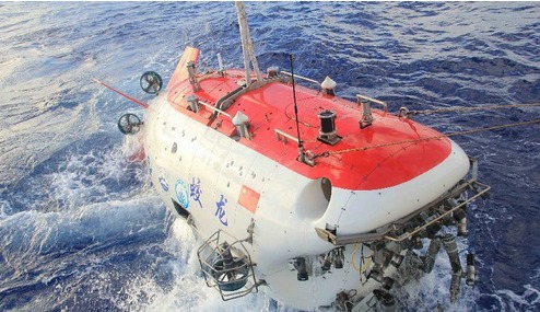 Chinese manned submersible starts 5th dive