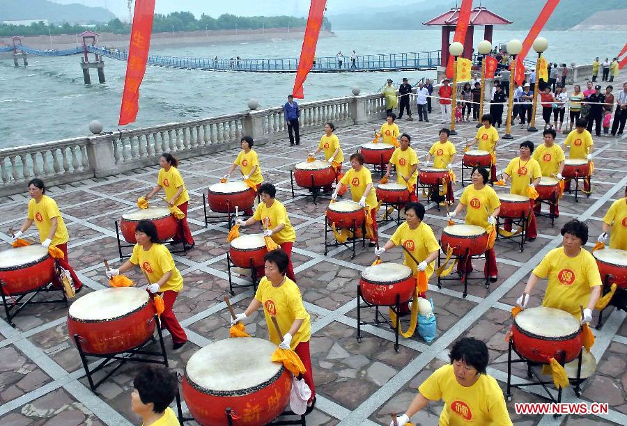 CHINA-HENAN-YELLOW RIVER-BLESSING CEREMONY (CN)