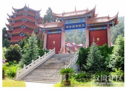 Lingzhao Temple.[ File photo]