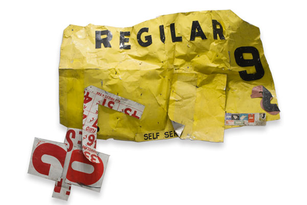 Rauschenberg's Regilar Diary Glut challenges viewers with its unconventional use of materials. [Photo:Faurschou Foundation]