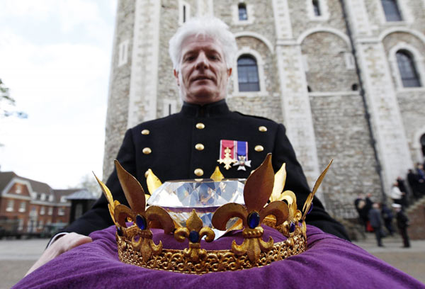 Tower of London guards Olympic treasure