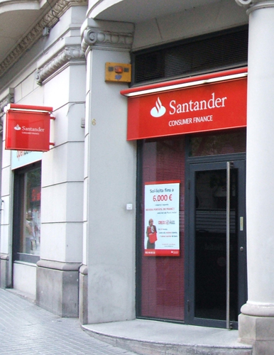 Banco Santander, Spain, one of the 'Top 25 banks in the world 2012' by China.org.cn