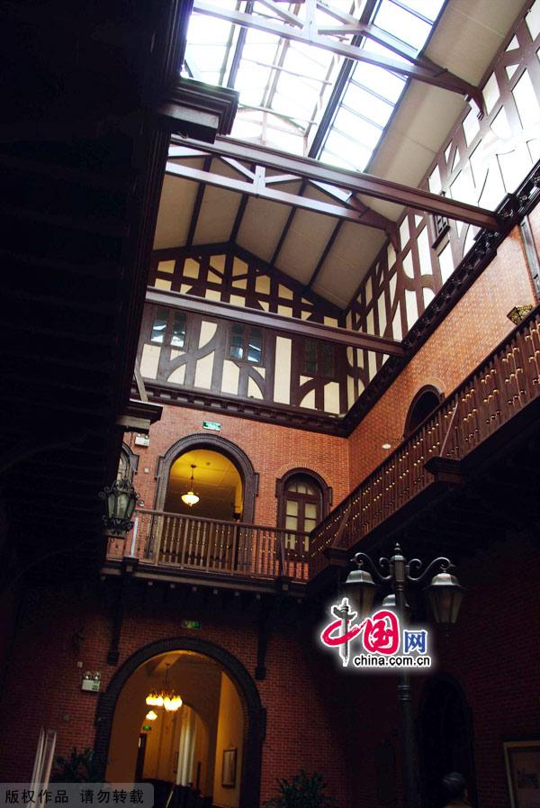 Astor House, also known as Richard's Hotel, was the first modern hotel in Shanghai, built in 1846. 