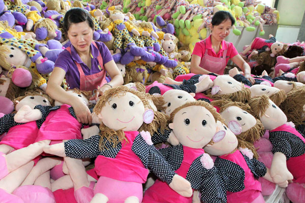London Olympics sees a rise in China's toy exports