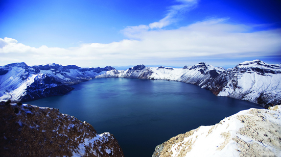 Mount Changbai, one of the 'top 10 attractions in Jilin' by China.org.cn.