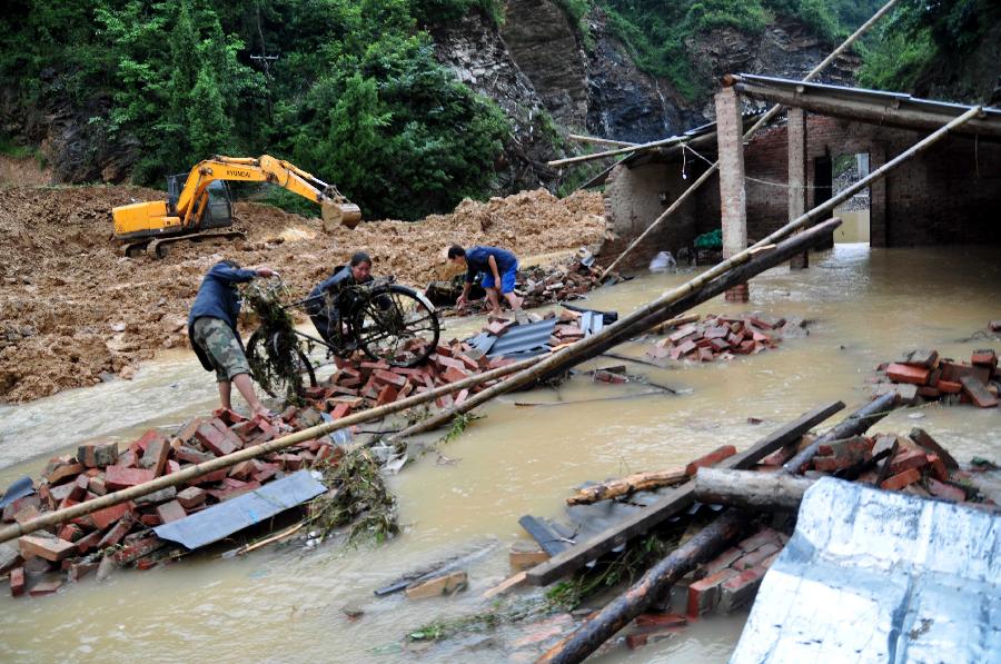 #CHINA-SHAANXI-TORRENTIAL RAIN (CN)