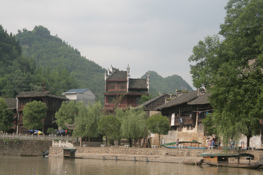 The scenery of Biancheng Town in central China’s Hunan Province [CnDG by Jiao Meng]