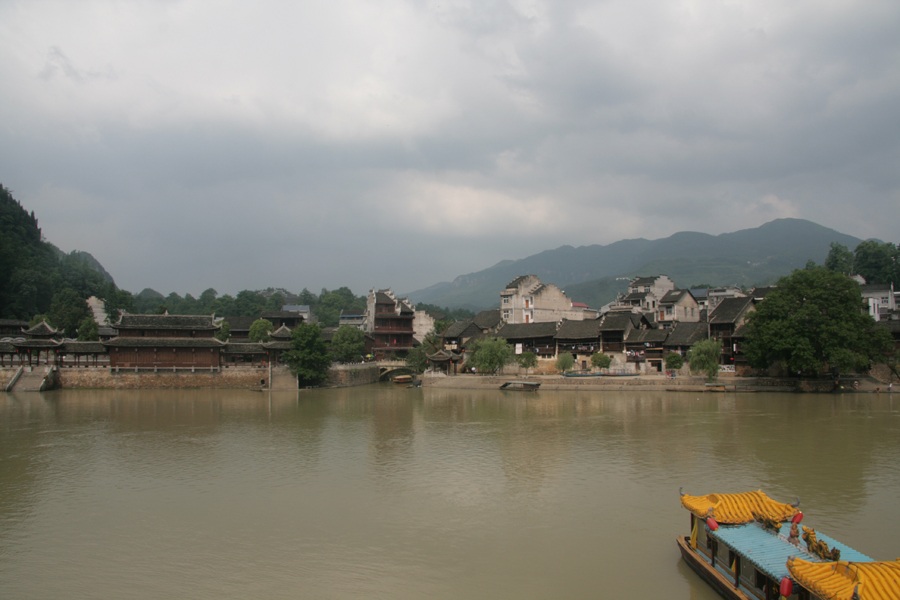 The scenery of Biancheng Town in central China’s Hunan Province [CnDG by Jiao Meng]