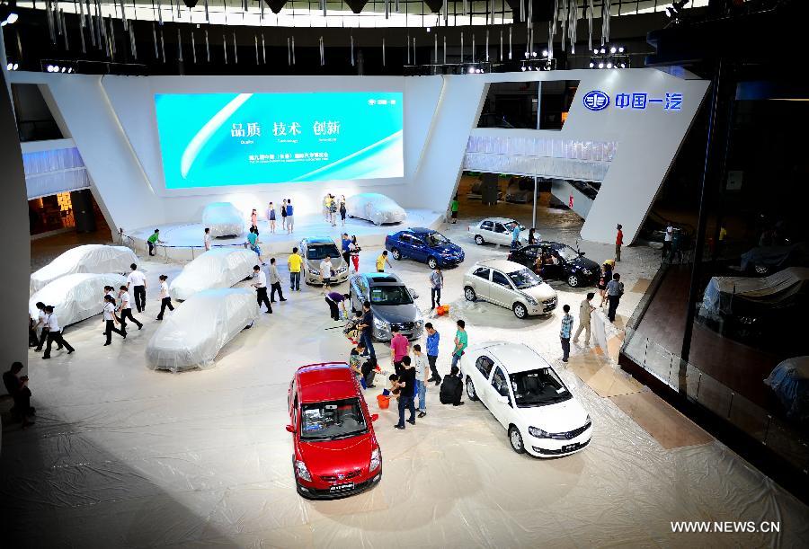 CHINA-CHANGCHUN-AUTO FAIR-PREPARATION (CN)