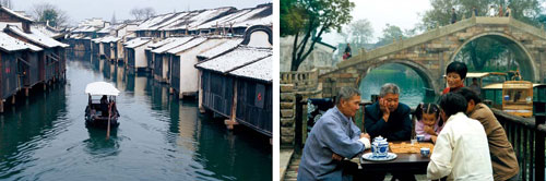 Wuzhen, in Zhejiang province